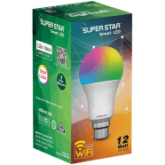 Super Star Smart LED WiFi Bulb 12 watt-Pin (B22) - 1290274722