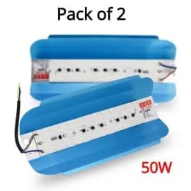 Pack of 2 Led Flood Light 50w Lightweight