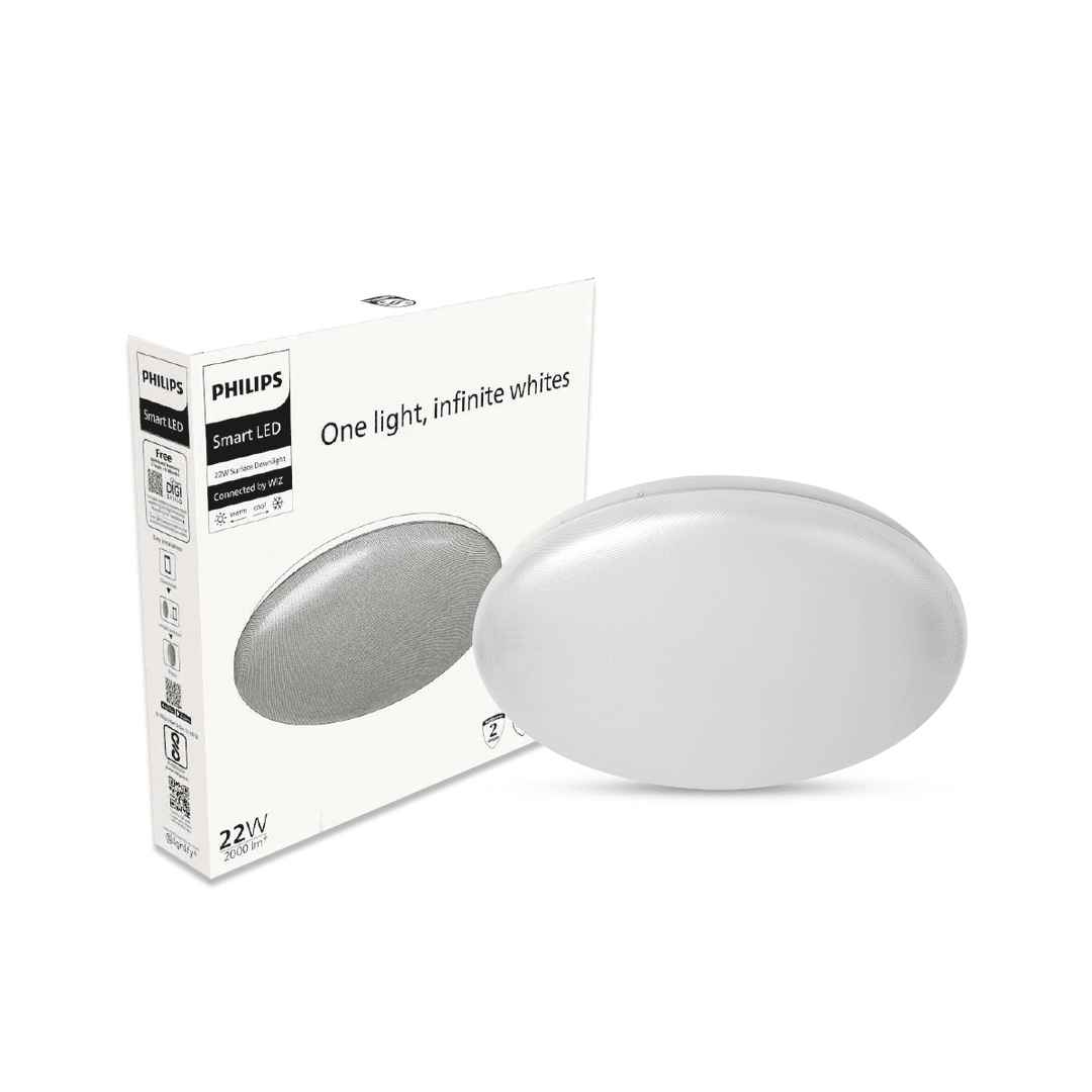 Philips Smart WideGlow LED Surface Downlight