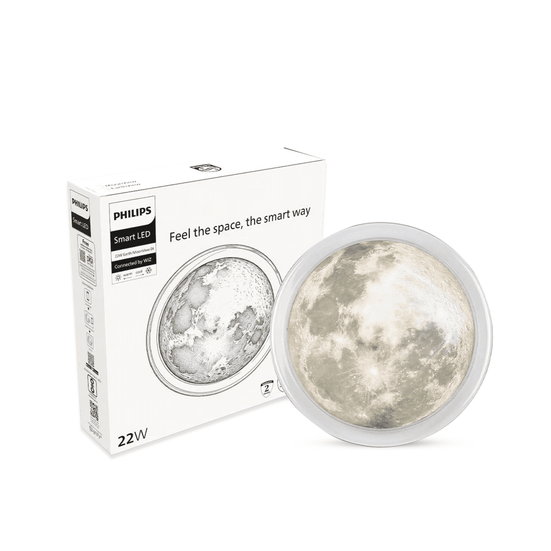 Philips Smart MoonView LED Surface Downlight