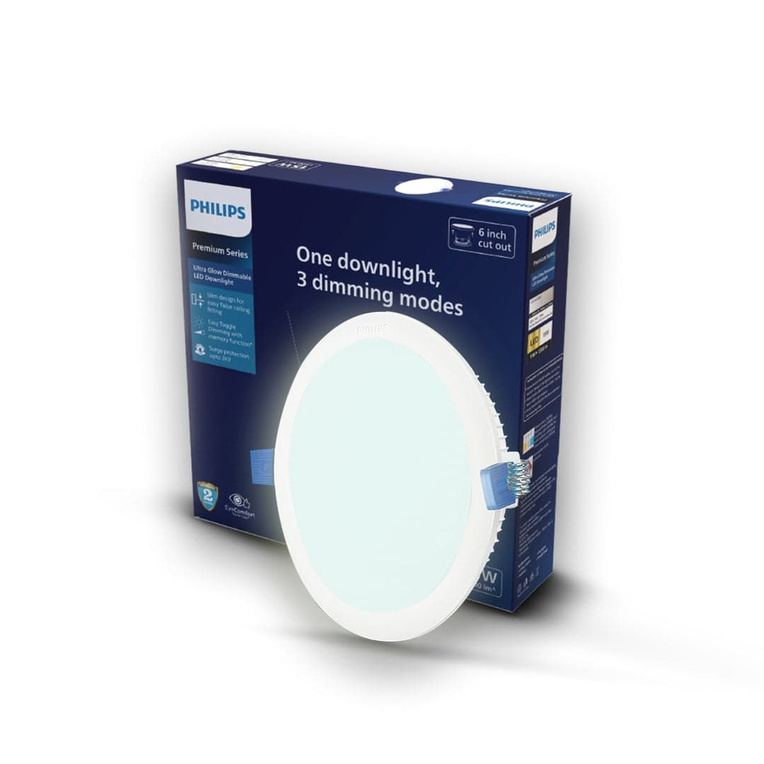 Philips Dimmable UltraGlow LED Downlight