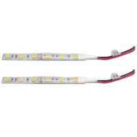 BRADOO- 2x 10cm Waterproof Blue/Warm White 5050 Led Strip Lights Dc 12V Caravan Boat Car