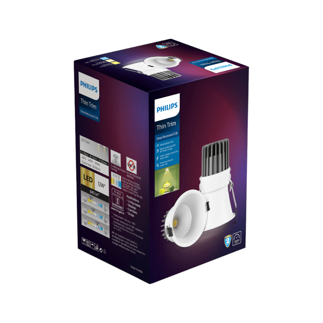 Philips Deep recessed Thin Trim COB light