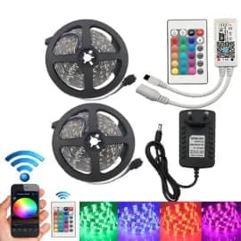 Waterproof RGB LED Strip Light with Remote Control
