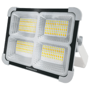 Porodo Lifestyle Sunlite Solar-Powered Rechargeable Outdoor LED Light - Grey