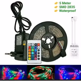 RGB LED Strip Light – 16 Feet with Remote